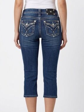 Miss Me Skinny Jeans MW757252 Women 28 Capri Length Low Rise
BB